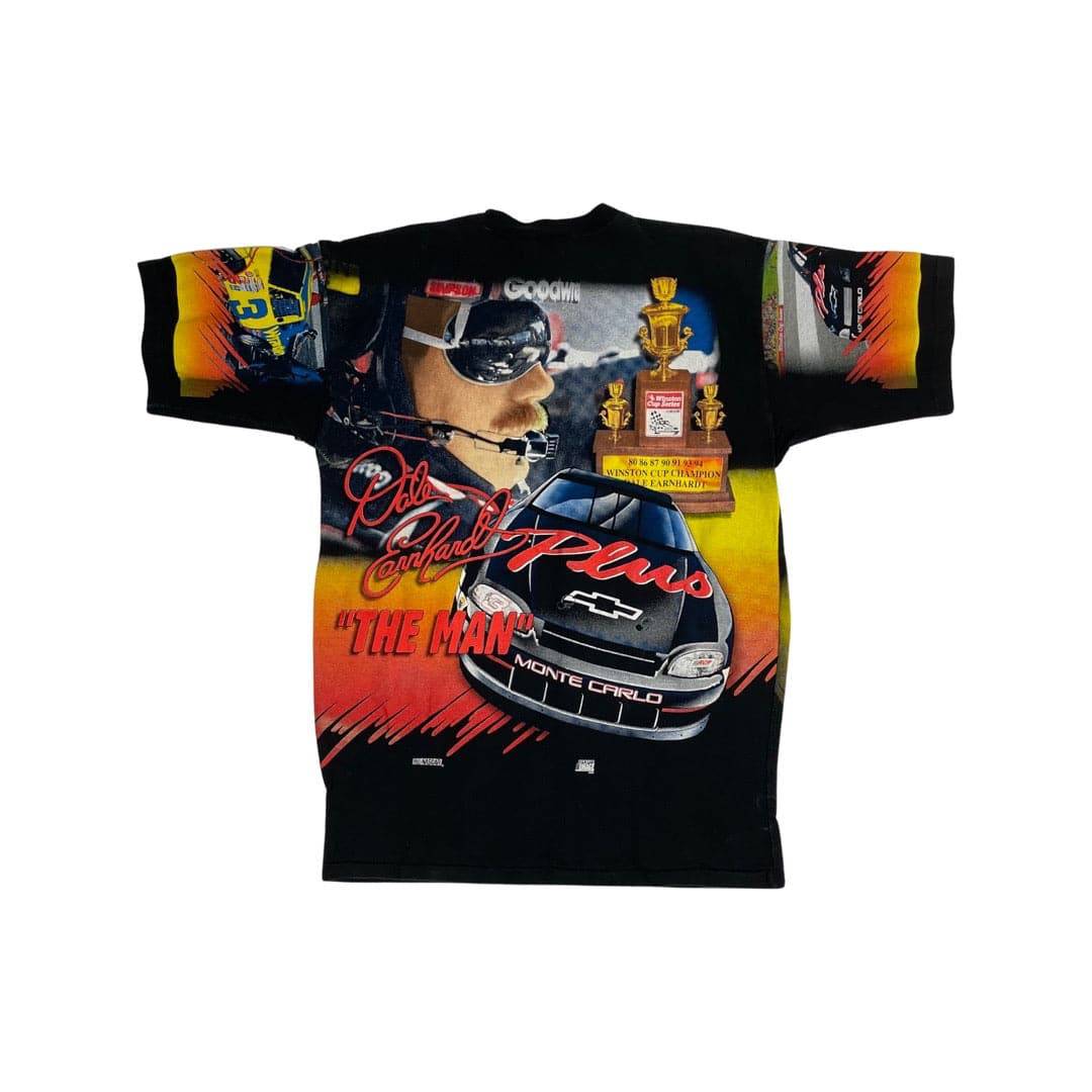 Vintage Dale Earnhardt All Over Tee " The Man" - West Block Vintage