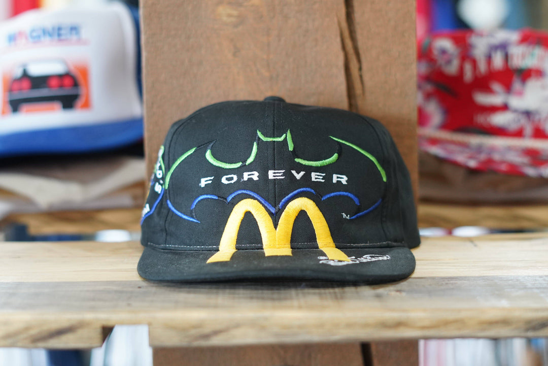 Deadstock 90s Mcdonalds Batman Forever Snapback - West Block Vintage