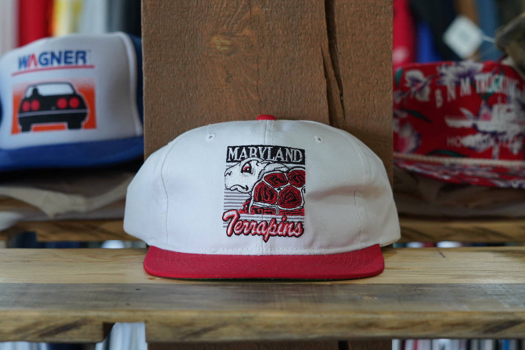 VTG 90s Starter NCAA Maryland Terrapins Terps Snapback - West Block Vintage
