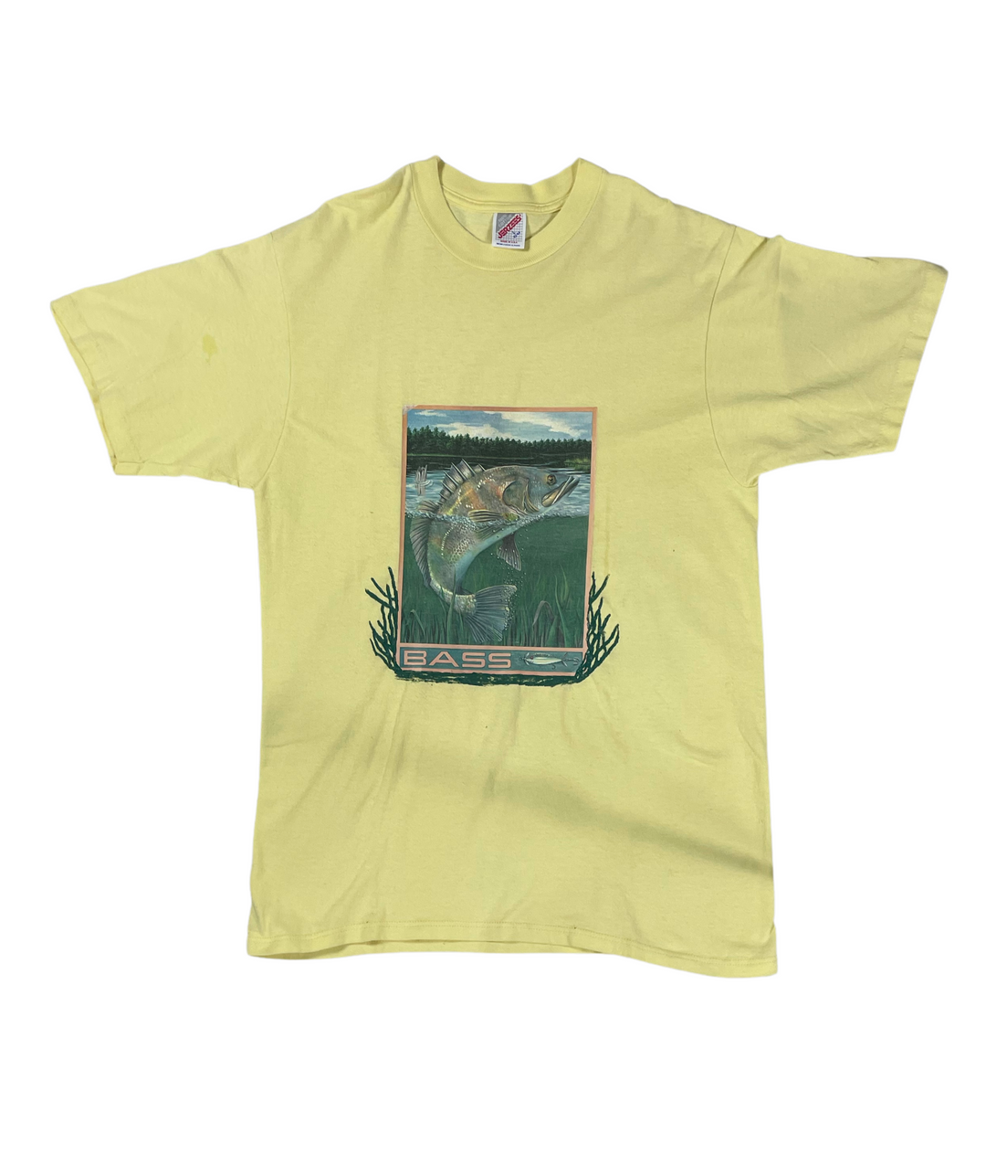 VTG 90s Bass Graphic T-Shirt - West Block Vintage