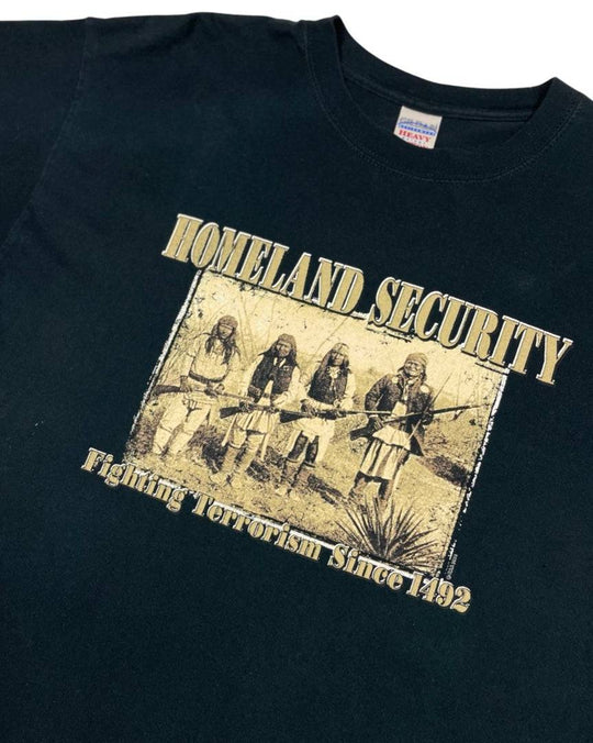 90s Homeland Security Tee - West Block Vintage