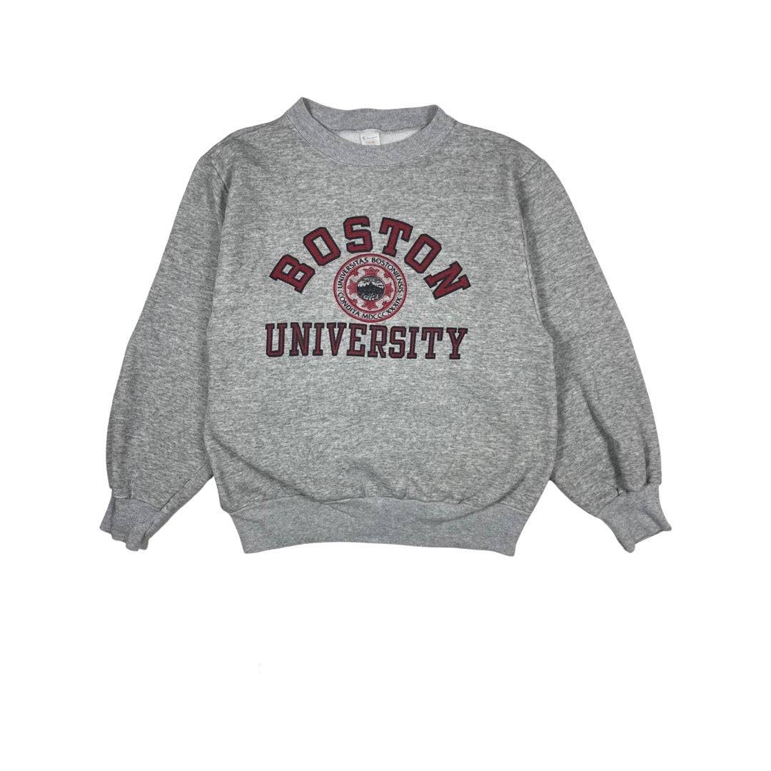 80s Champion Boston University Sweatshirt - West Block Vintage