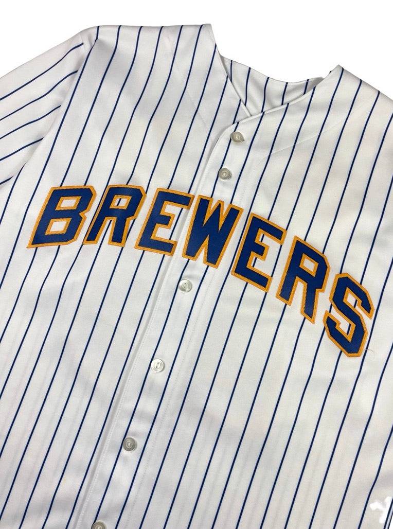 00s Brewers Prince Fielder Baseball Jersey - West Block Vintage