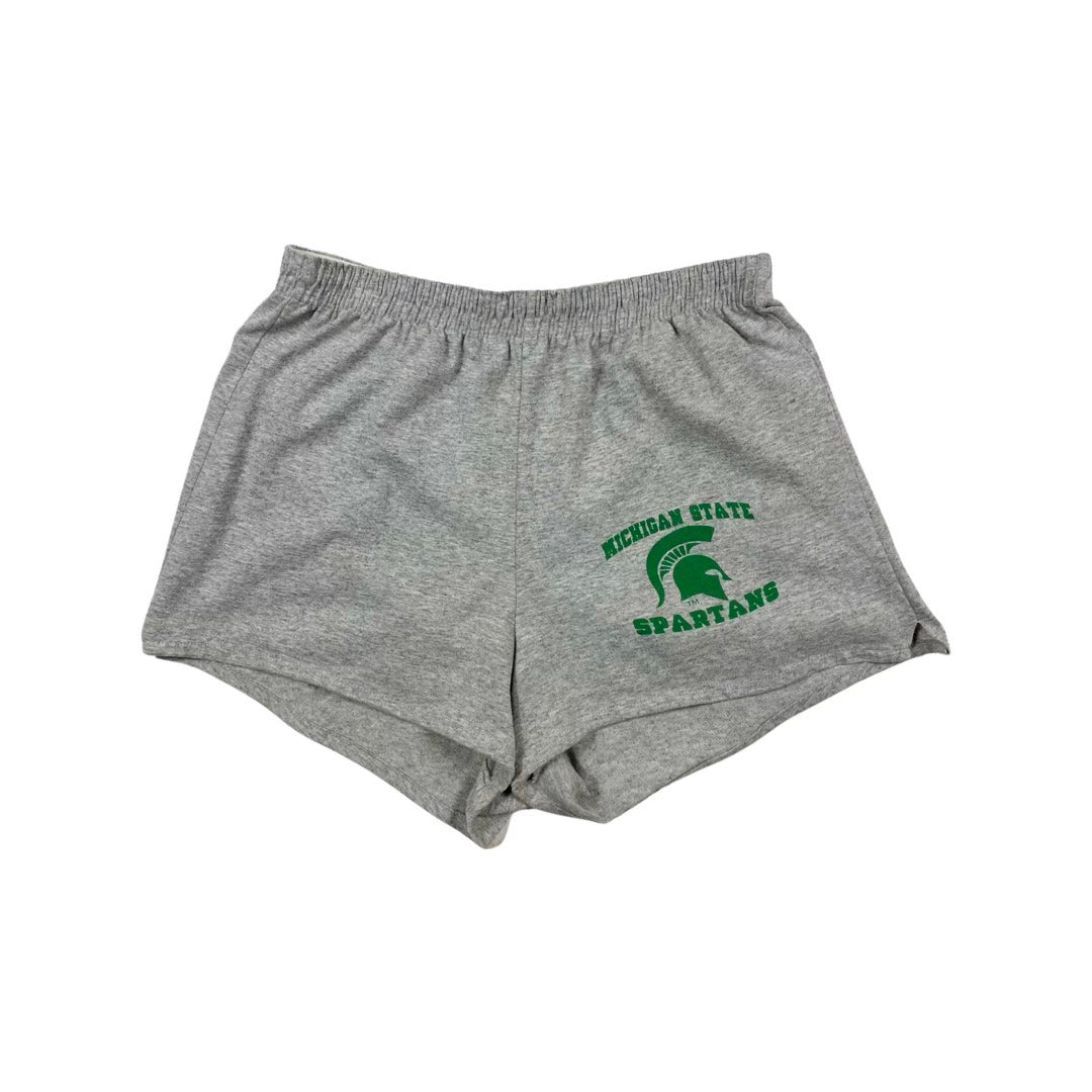 80's Michigan State Track Shorts - West Block Vintage