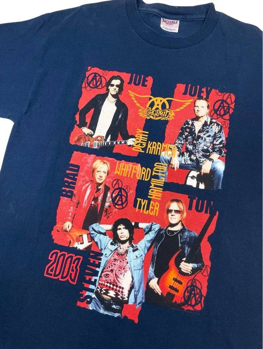 00s Tee AeroSmith Tour - West Block Vintage