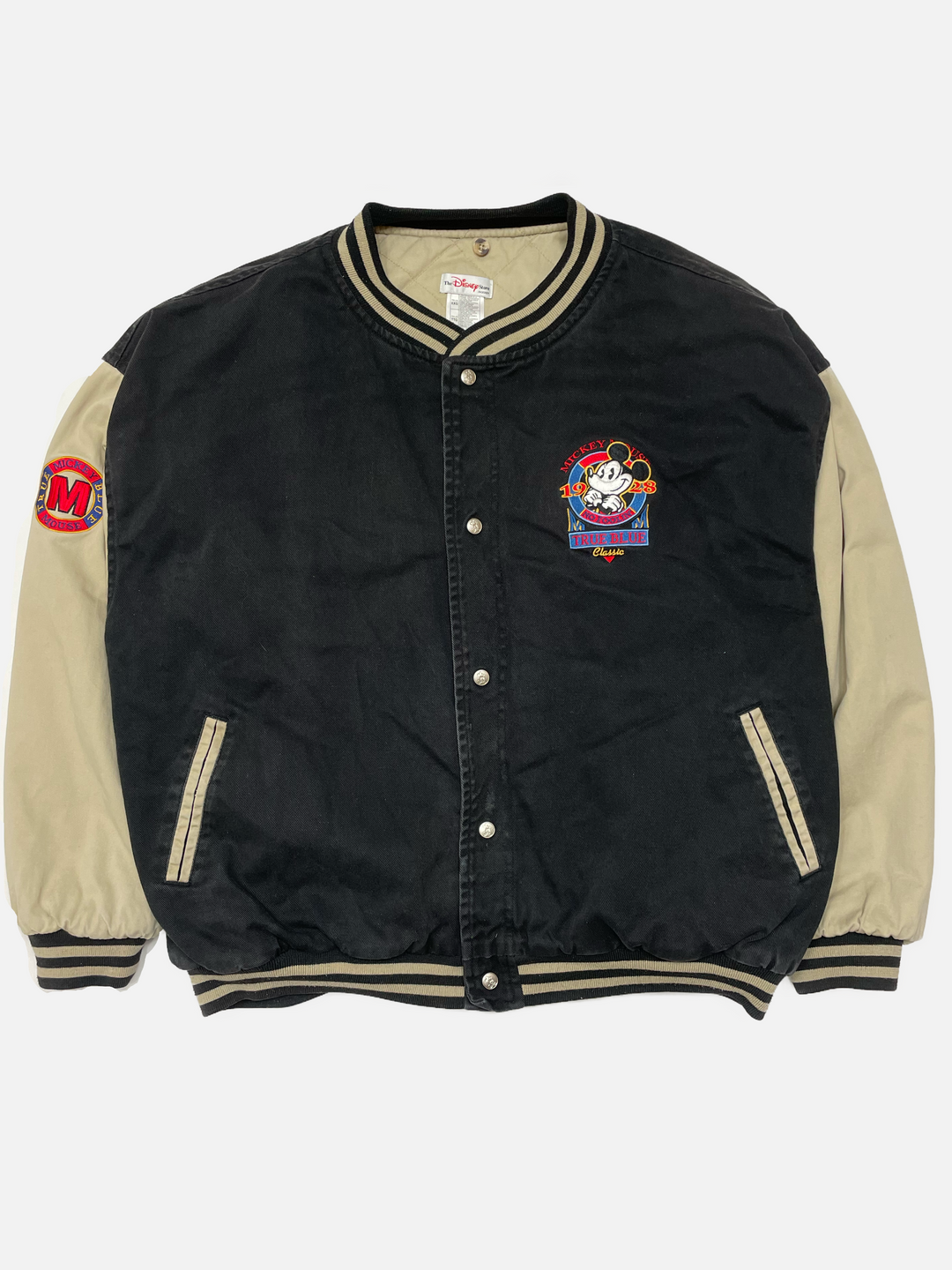 90s Mickey Mouse Bomber Jacket - West Block Vintage