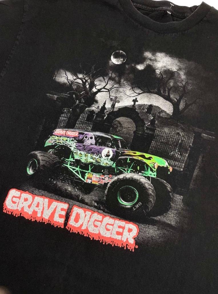 00s Grave Digger Rap Tee - West Block Vintage