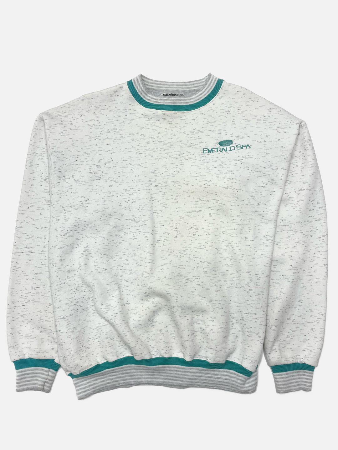 90s Emerald Spa Crewneck Sweatshirt - West Block Vintage