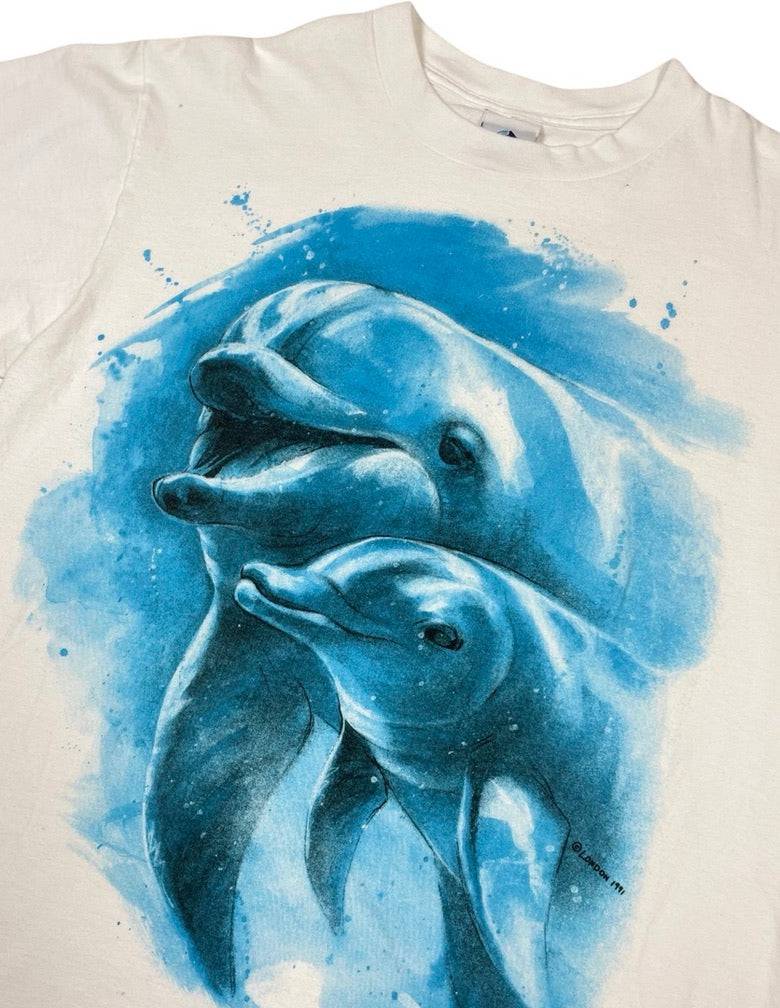 90s Dolphin Tee - West Block Vintage