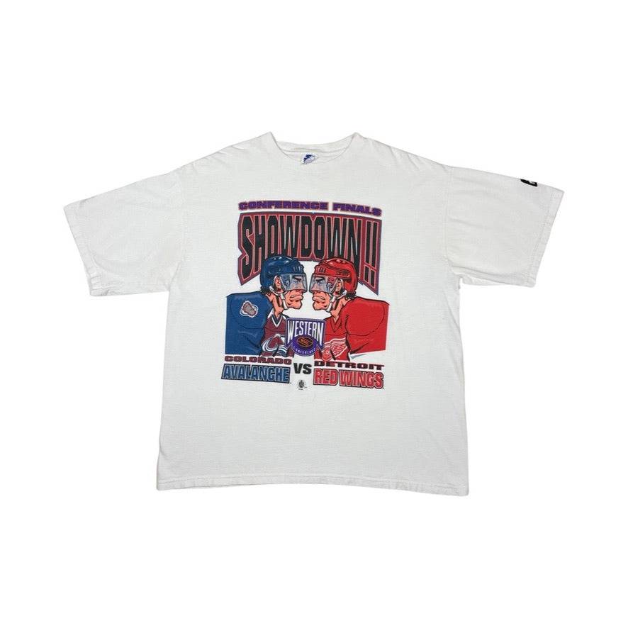 00s Tee Avalanche vs Red Wings - West Block Vintage