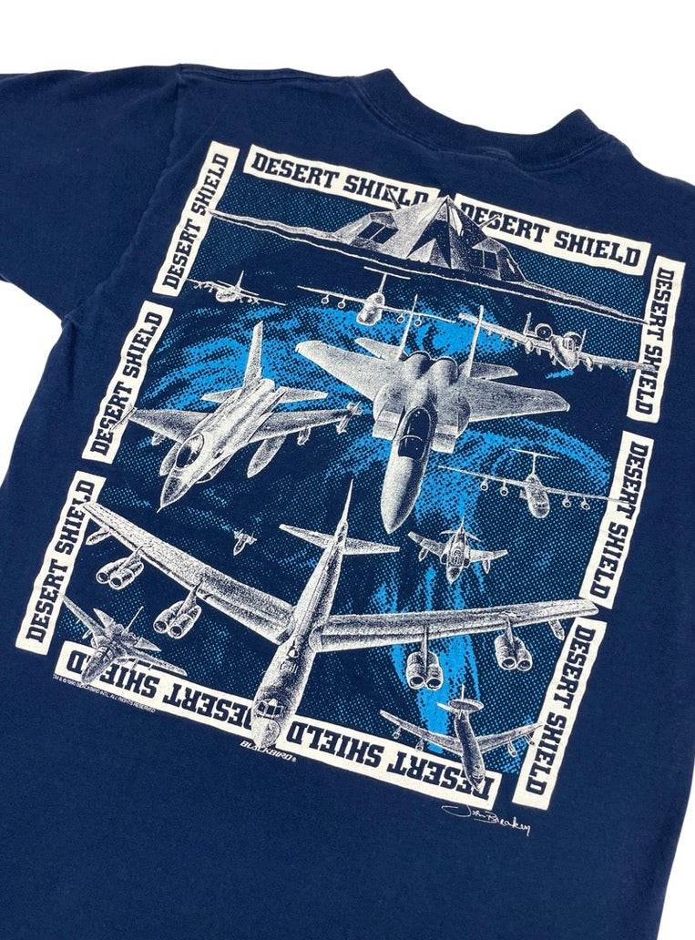 90s Operation Desert Shield Blackbird Tee - West Block Vintage