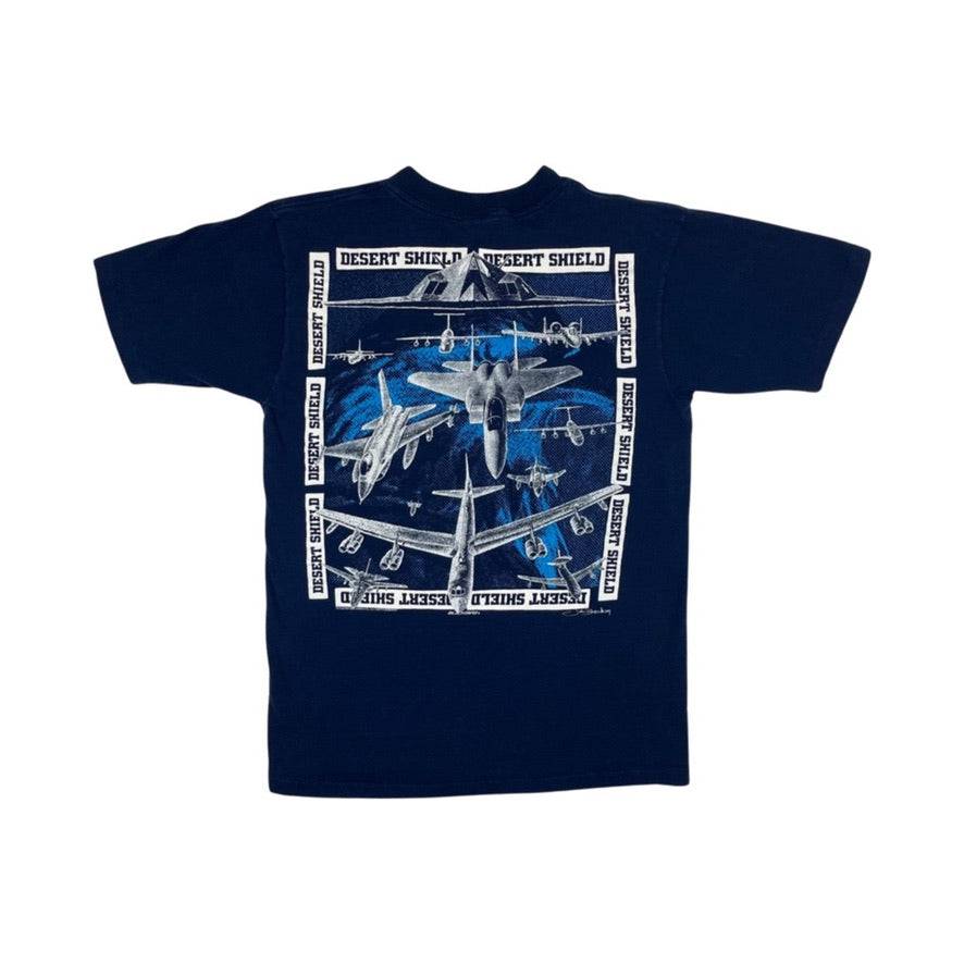 90s Operation Desert Shield Blackbird Tee - West Block Vintage