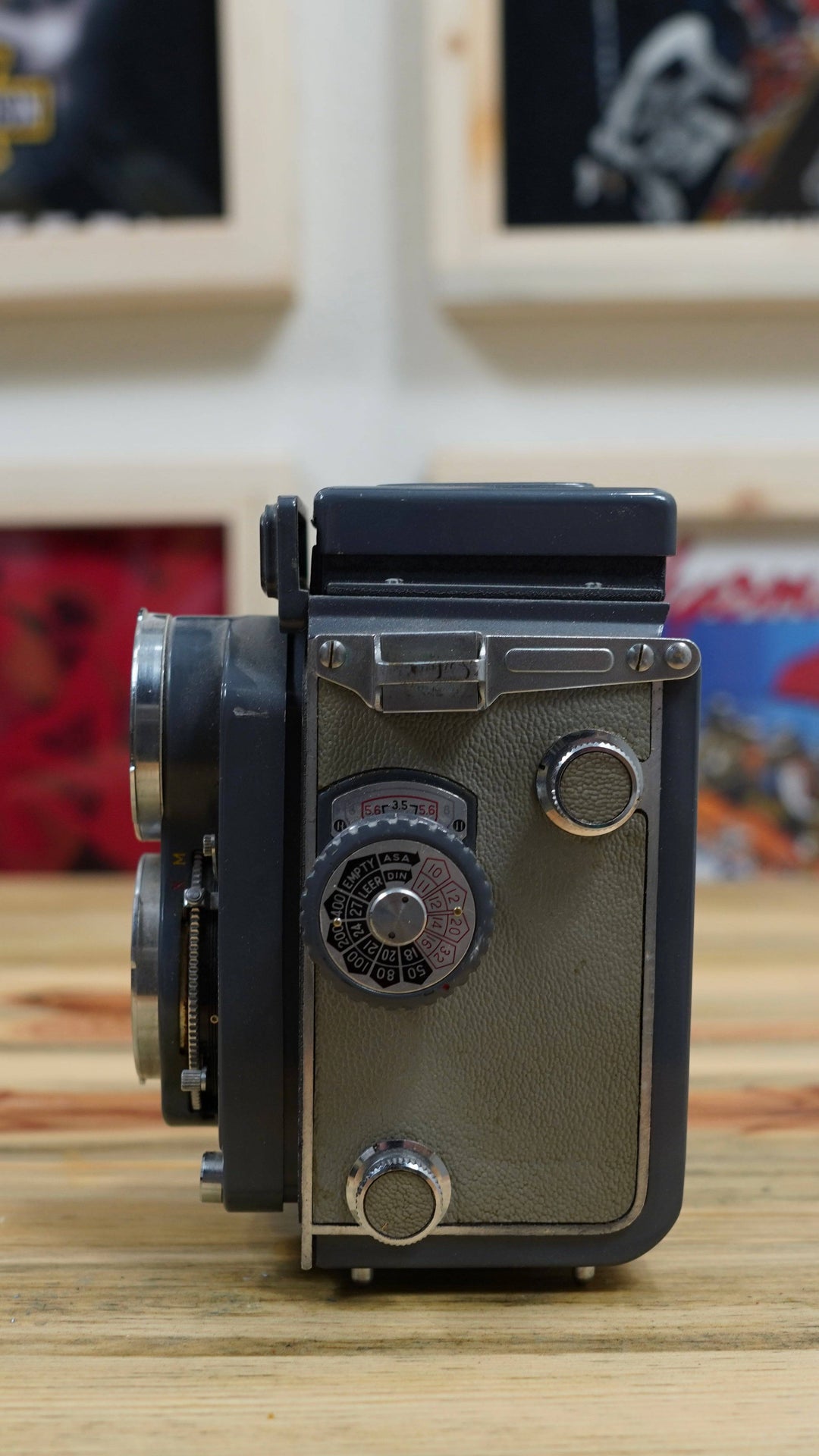 Yashica-44 4x4 TLR Film Camera w/  Yashinon 60mm f3.5 JAPAN C502 - West Block Vintage