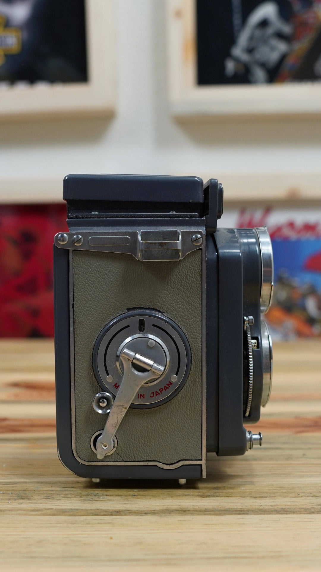Yashica-44 4x4 TLR Film Camera w/  Yashinon 60mm f3.5 JAPAN C502 - West Block Vintage