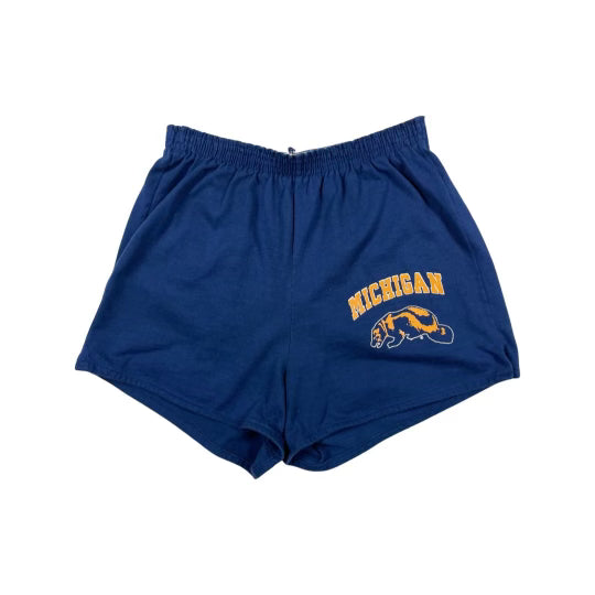 90's Track Shorts - Vintage Michigan - West Block Vintage