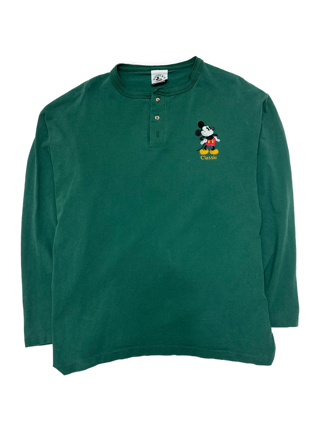 Mid 90s Mickey Classics Long Sleeve - West Block Vintage