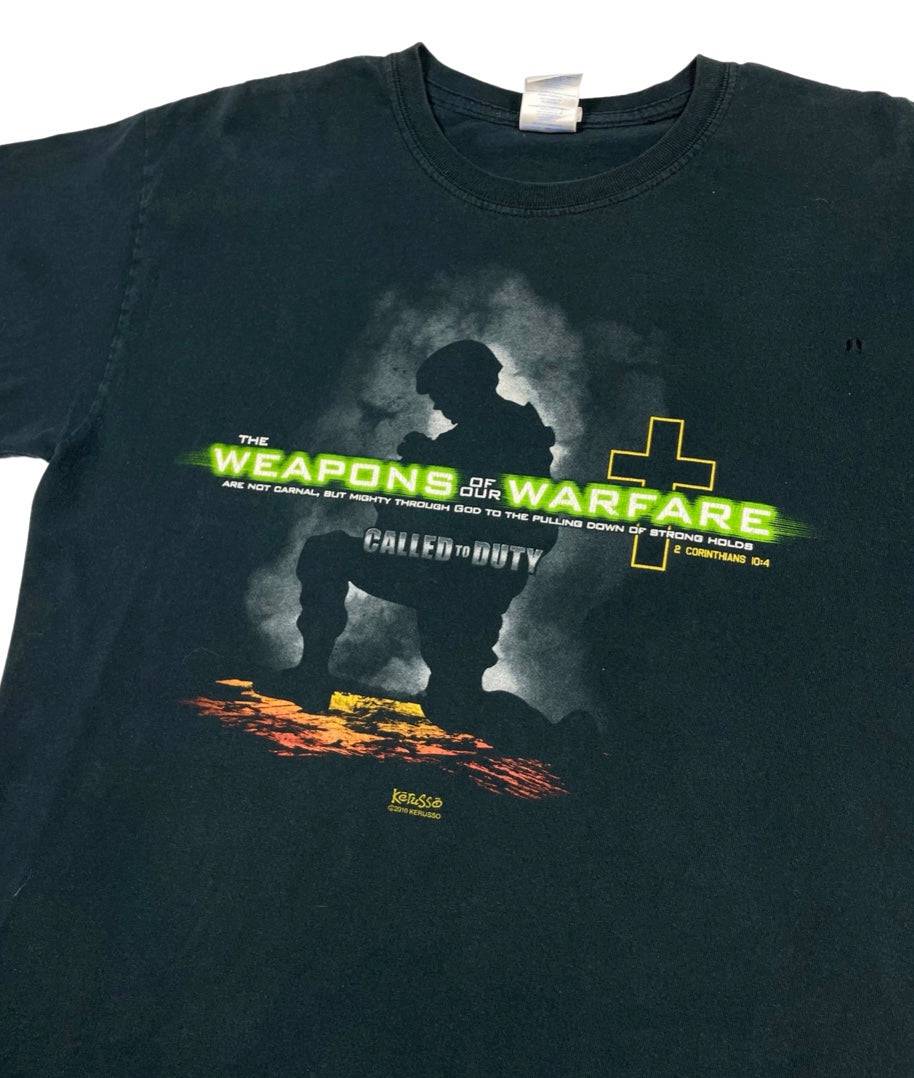 00s Tee Call Of Duty Modern Warfare 2 - West Block Vintage