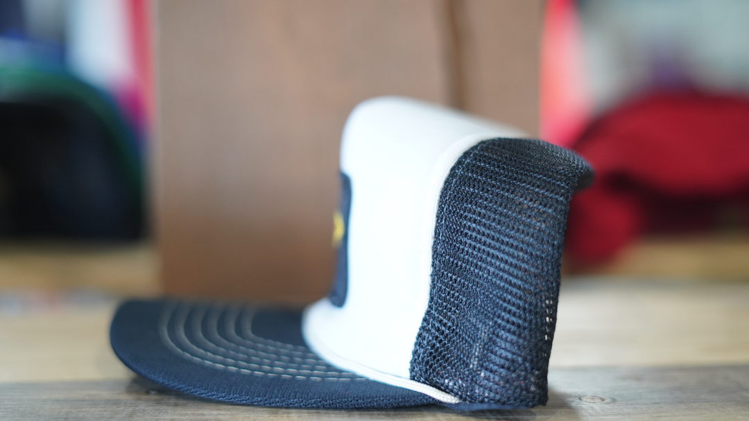 80s Vintage Trucker Patch Mesh Rope Hat - 1980s Mopar Made In The USA Cap DS - West Block Vintage