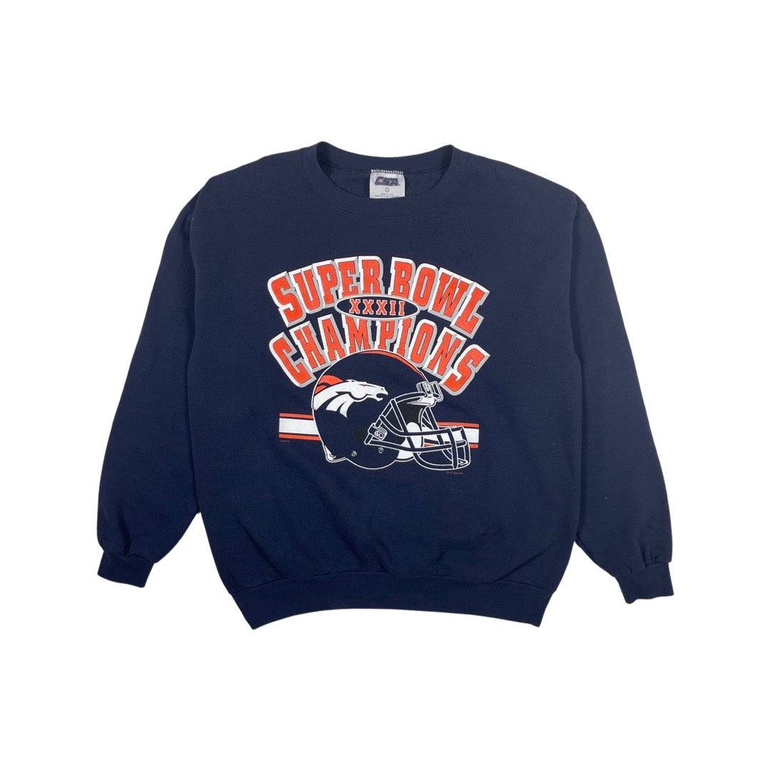90s Broncos Super Bowl Crewneck Sweatshirt - West Block Vintage