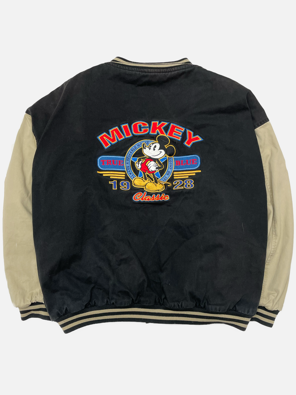 90s Mickey Mouse Bomber Jacket - West Block Vintage