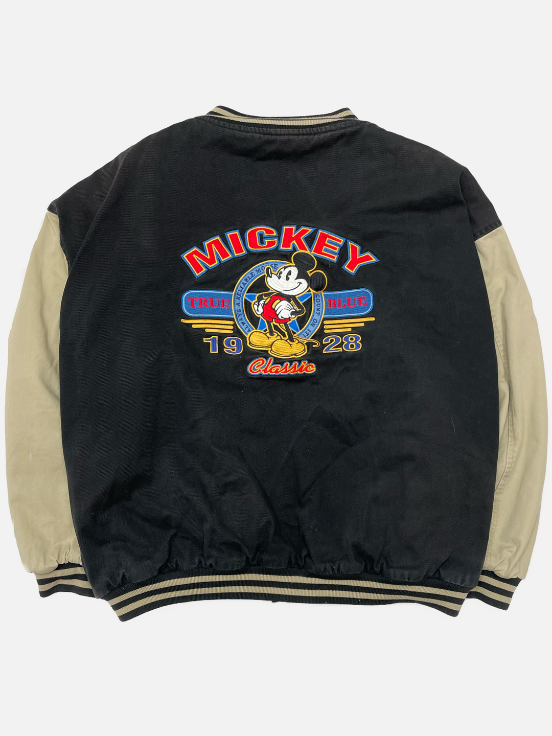 90s Mickey Mouse Bomber Jacket - West Block Vintage