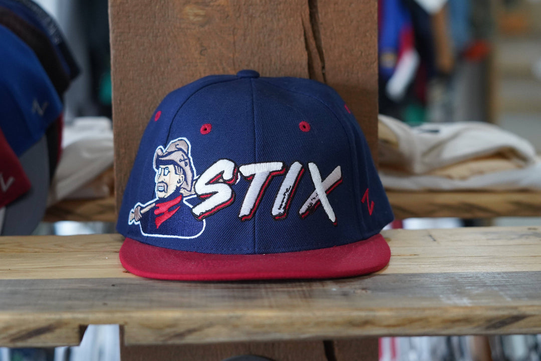 Zephyr Sticks State Snapback - West Block Vintage