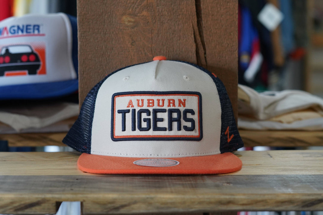 Zephyr Auburn Tigers Snapback - West Block Vintage