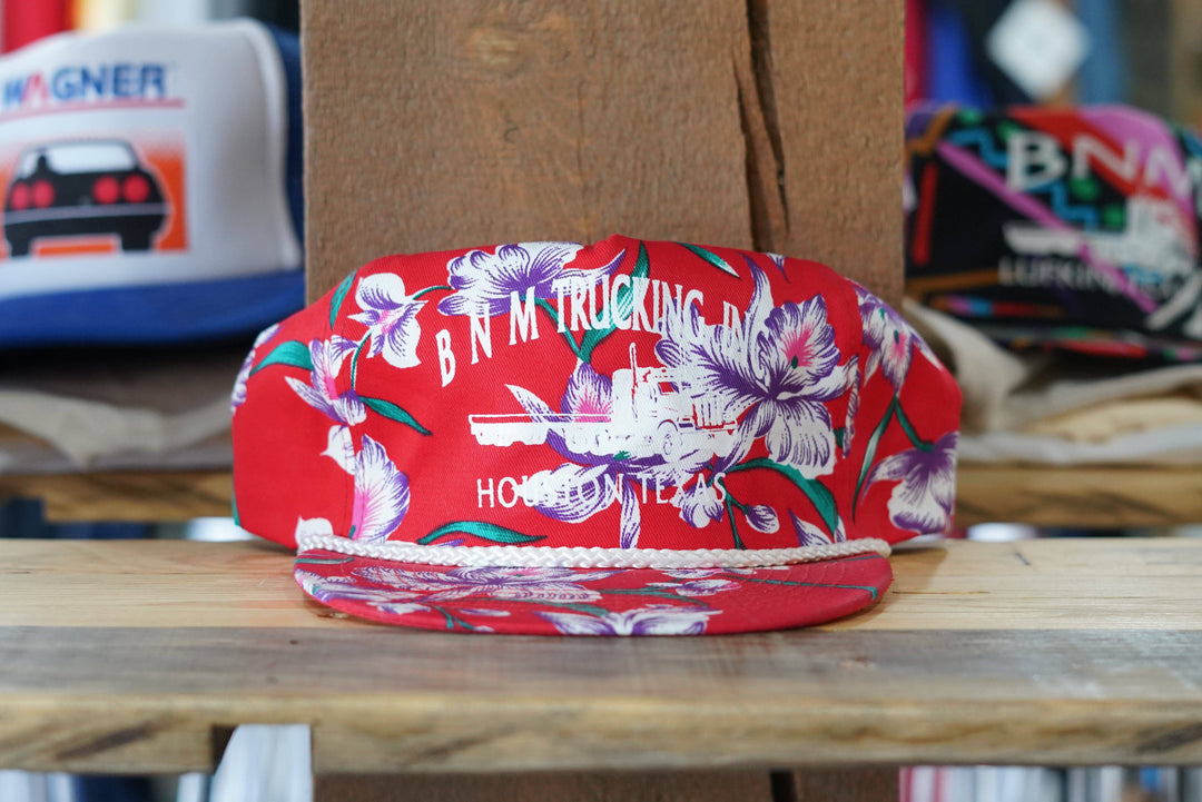Deadstock 90s BNM Trucking Floral Print - West Block Vintage
