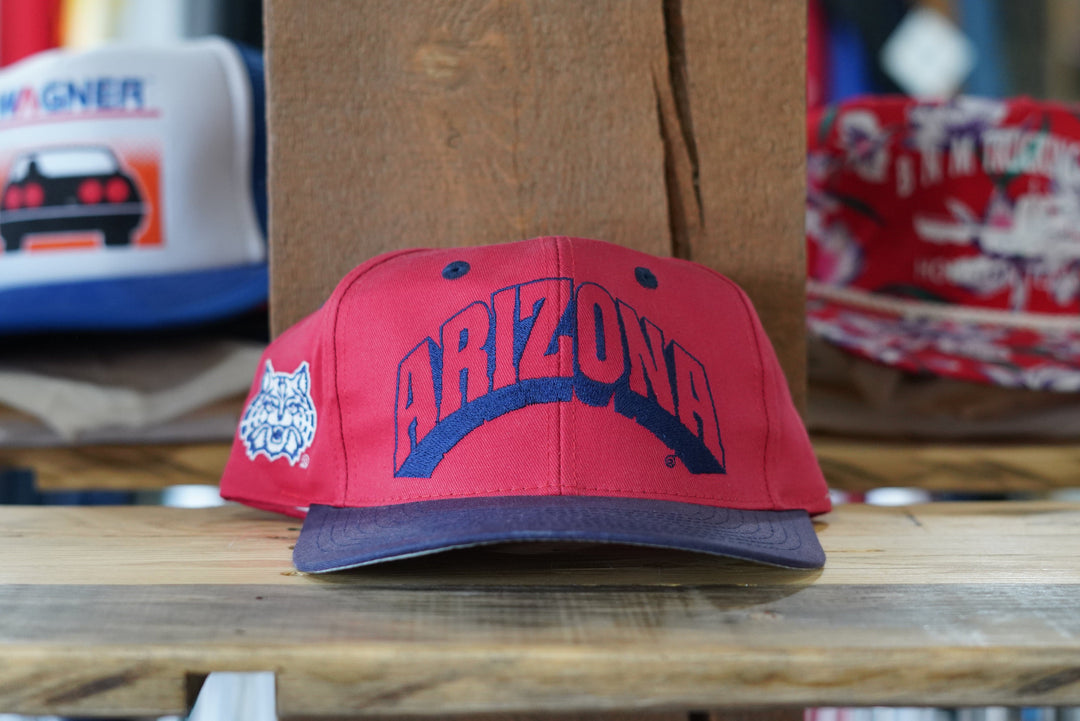 90s Snapback - Arizona Wildcats Arch Logo - West Block Vintage