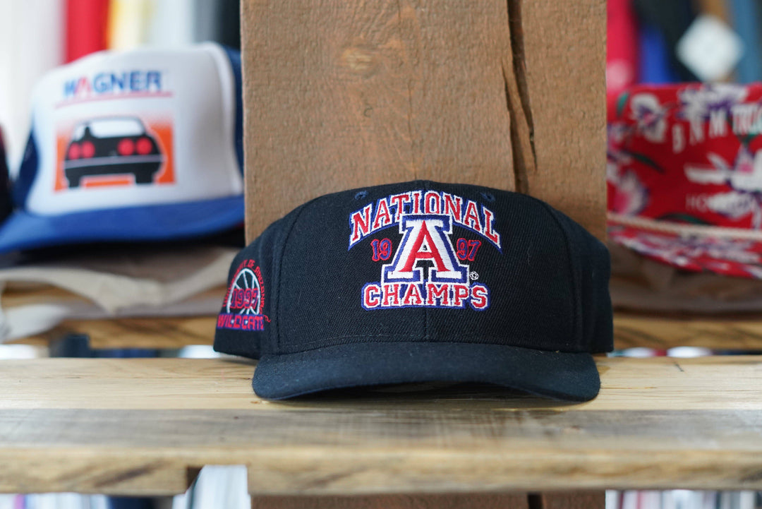 Vintage 1997 Zephyr Arizona Wildcats Championship Snapback - West Block Vintage