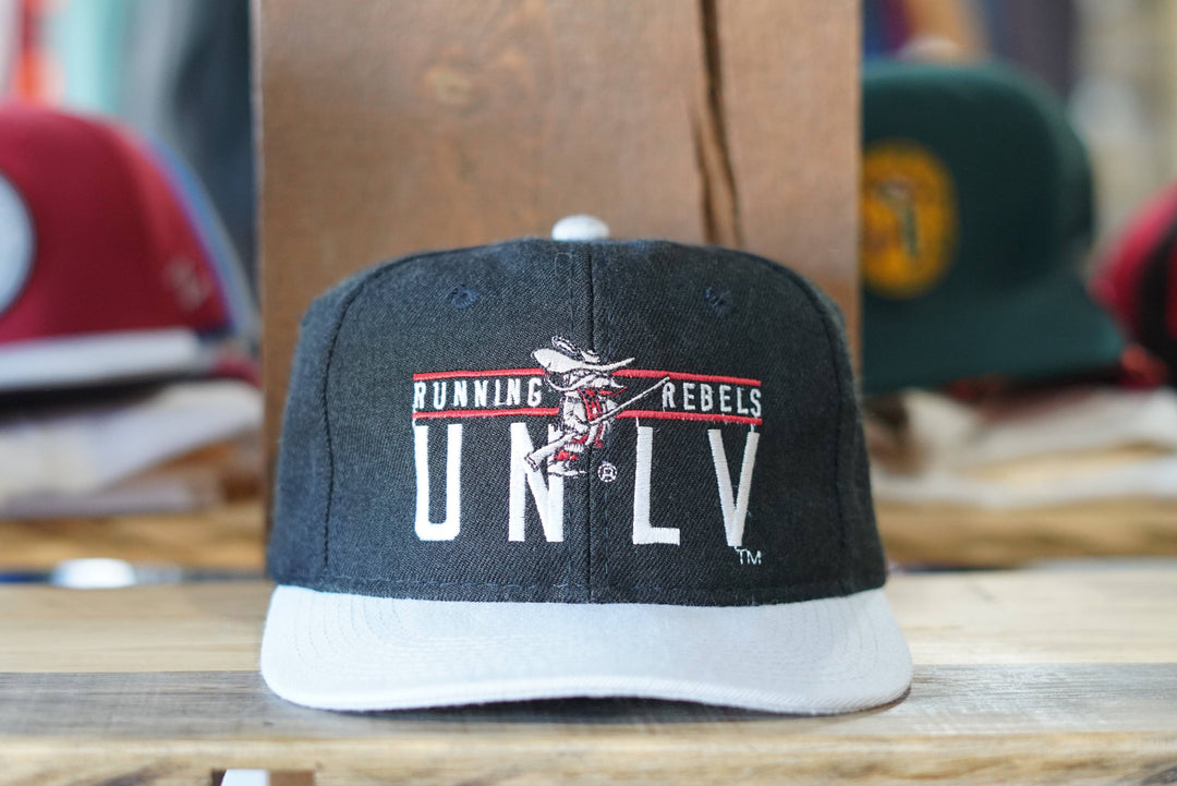 90s UNLV Running Rebels Wool Snapback - West Block Vintage