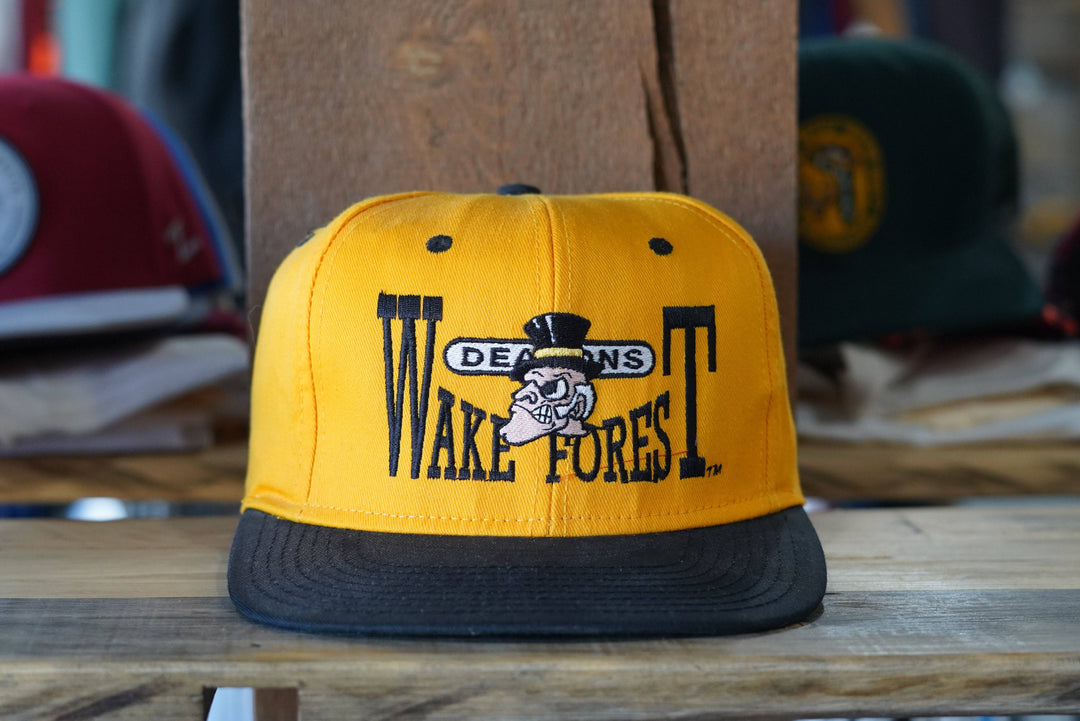 Vintage Dead-stock The Park Wake Forest Snapback - West Block Vintage