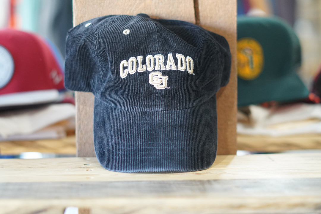 Dead-stock New Era Colorado Buffs Courd Dad Hat - West Block Vintage