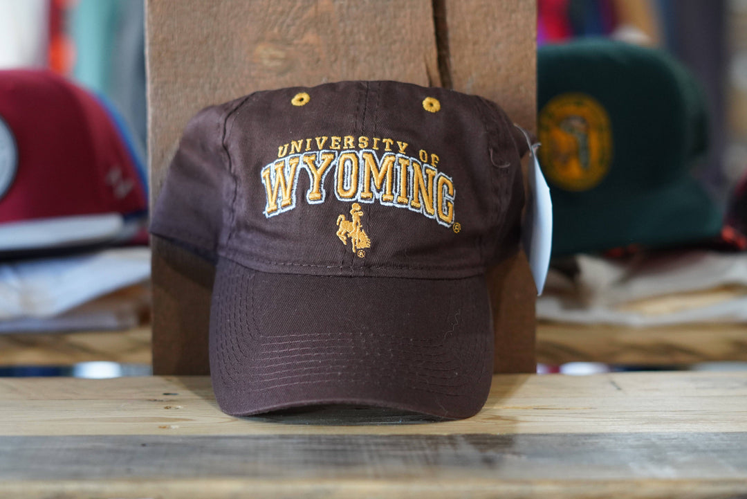 New School Wyoming Adidas Dad Hat - West Block Vintage