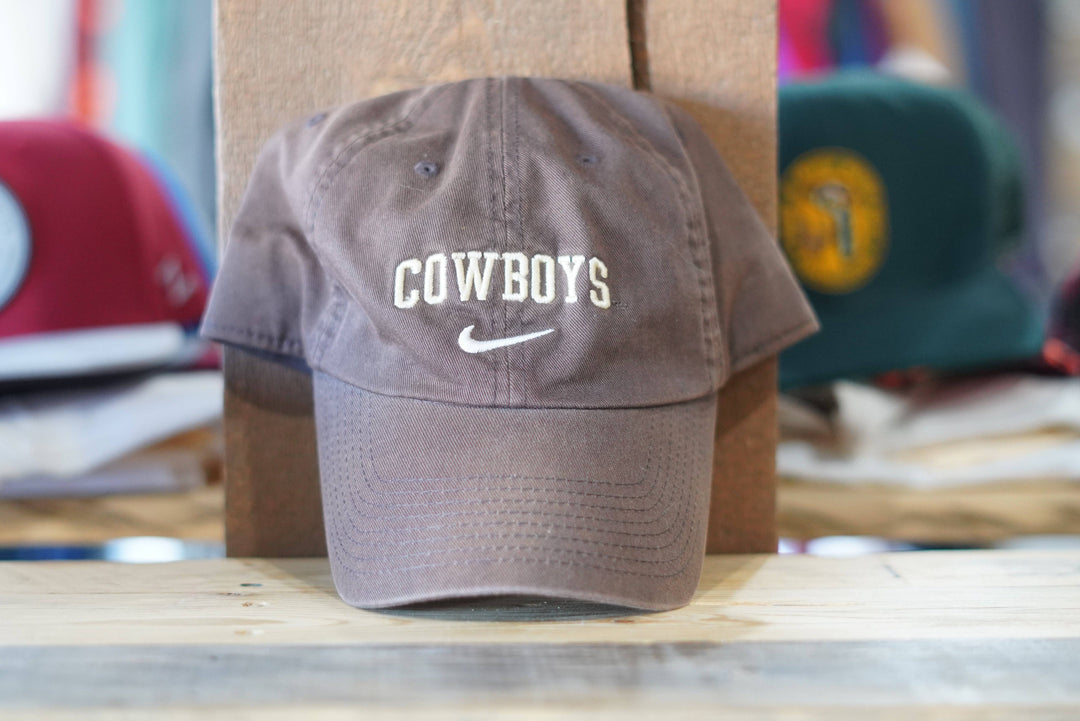 2000s Nike Check Wyoming  Adjustable Hat - West Block Vintage