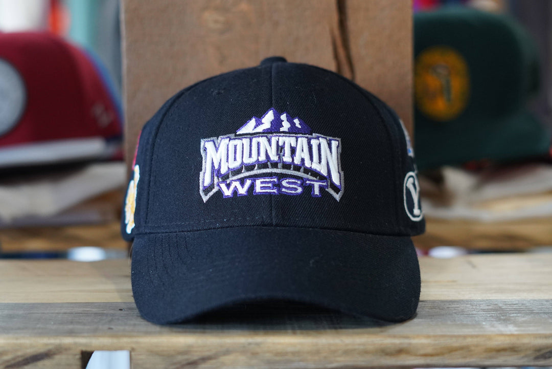 2000s Mountain West Conference Velcro Hat - West Block Vintage