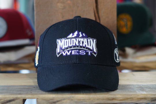 2000s Mountain West Conference Velcro Hat - West Block Vintage