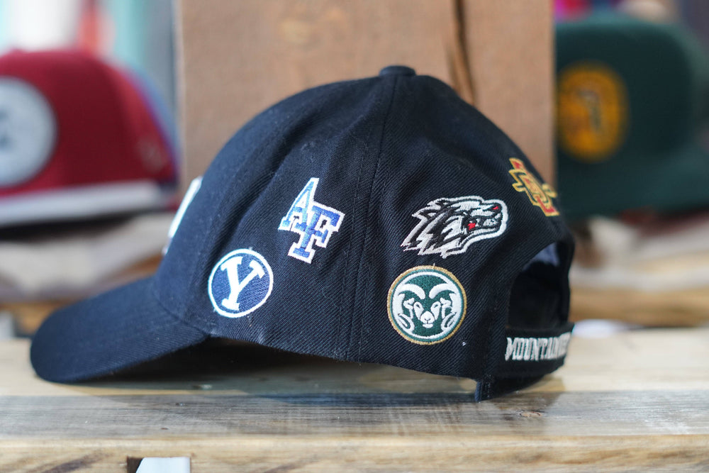 2000s Mountain West Conference Velcro Hat - West Block Vintage