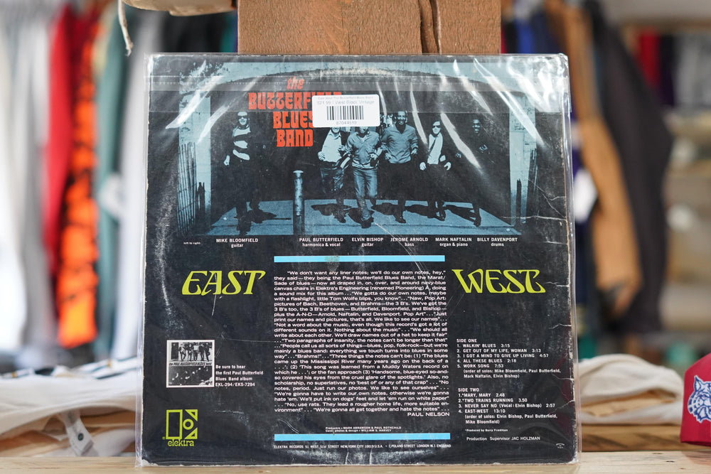 East West The Buzzerfield Blues Band - West Block Vintage