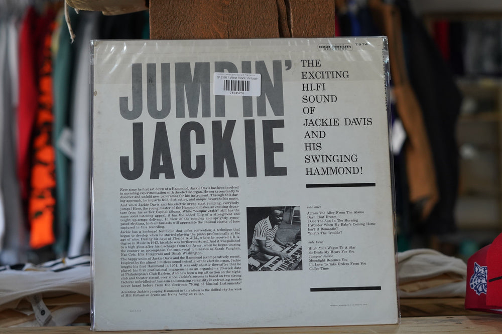 Jump in Jackie Jackie Davis At The Hammon Organ - West Block Vintage
