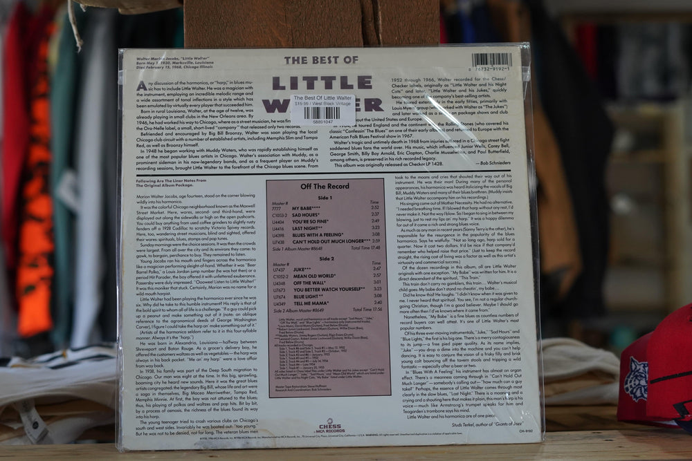 The Best Of Little Walter - West Block Vintage