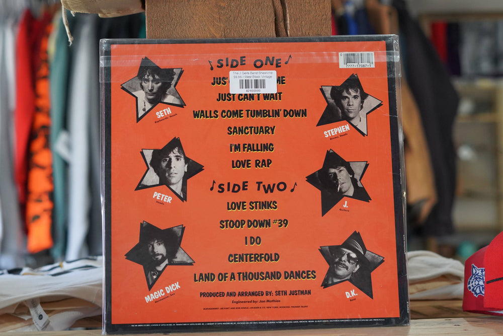 The J Geils Band Showtime - West Block Vintage