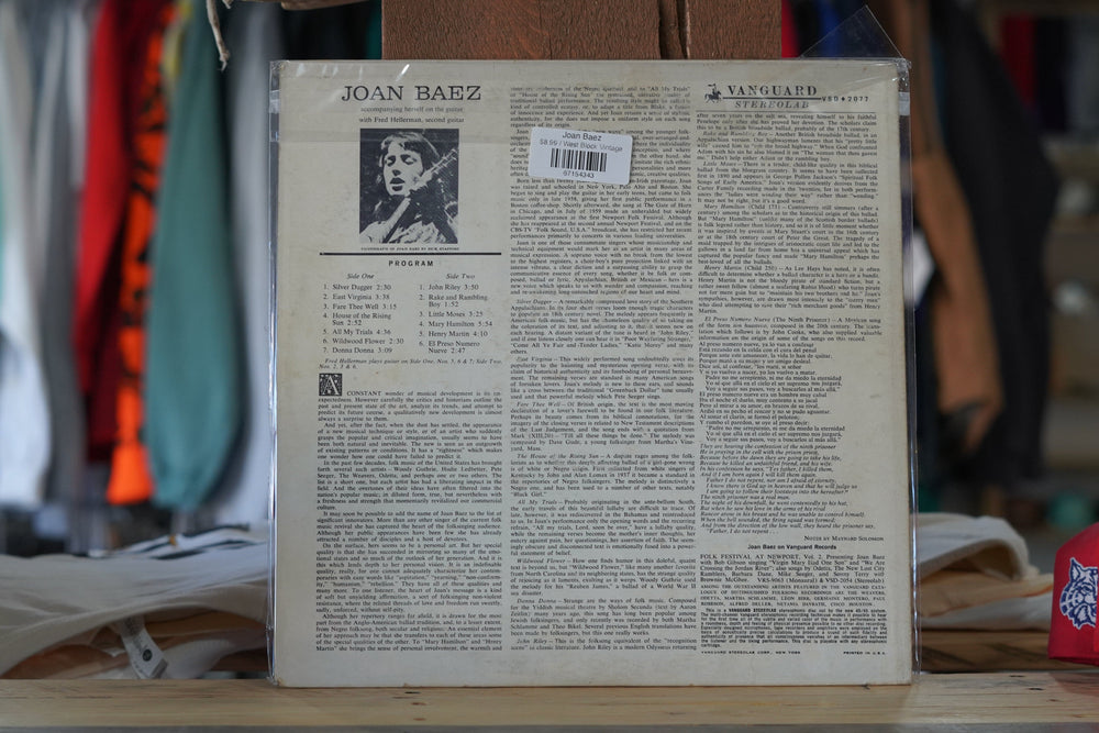 Joan Baez - West Block Vintage