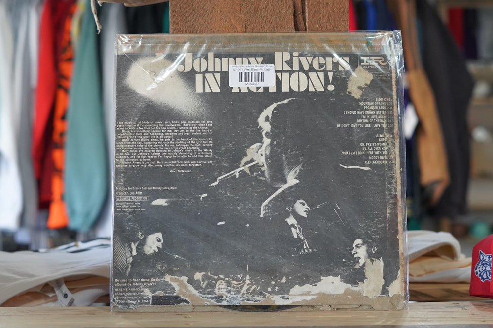 Johnny Rivers In Action Mountain Of Love - West Block Vintage