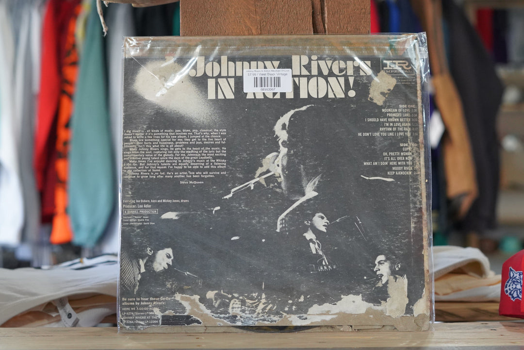 Johnny Rivers In Action Mountain Of Love - West Block Vintage
