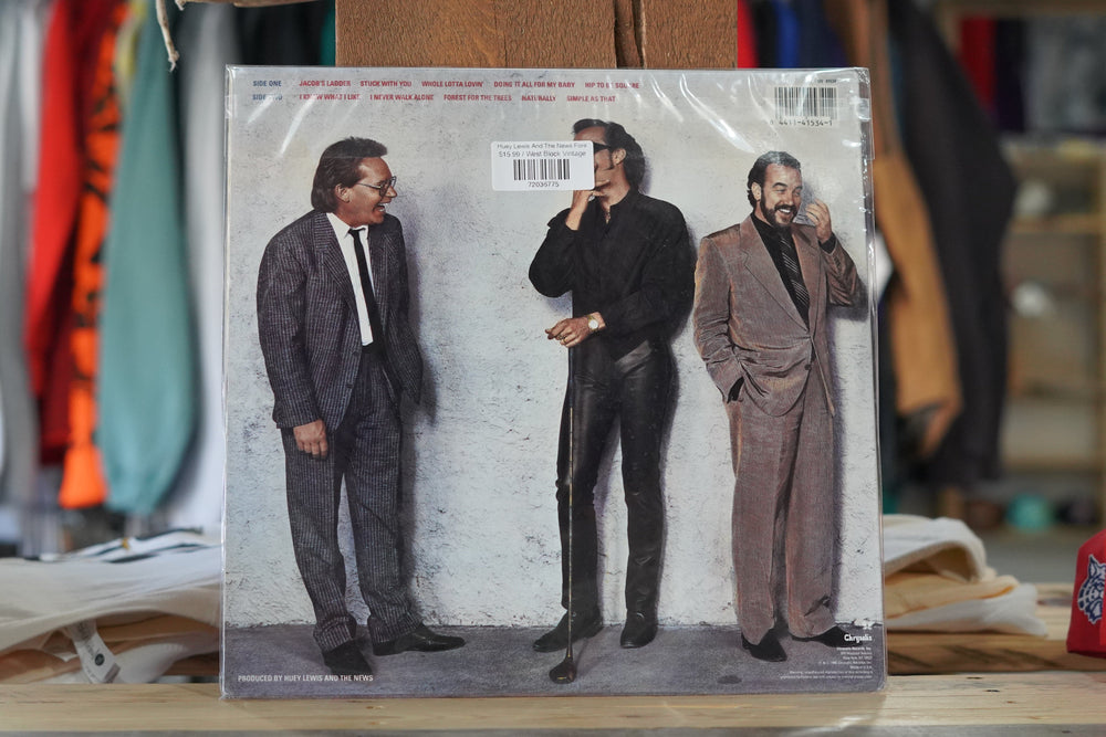 Huey Lewis And The News Fore - West Block Vintage
