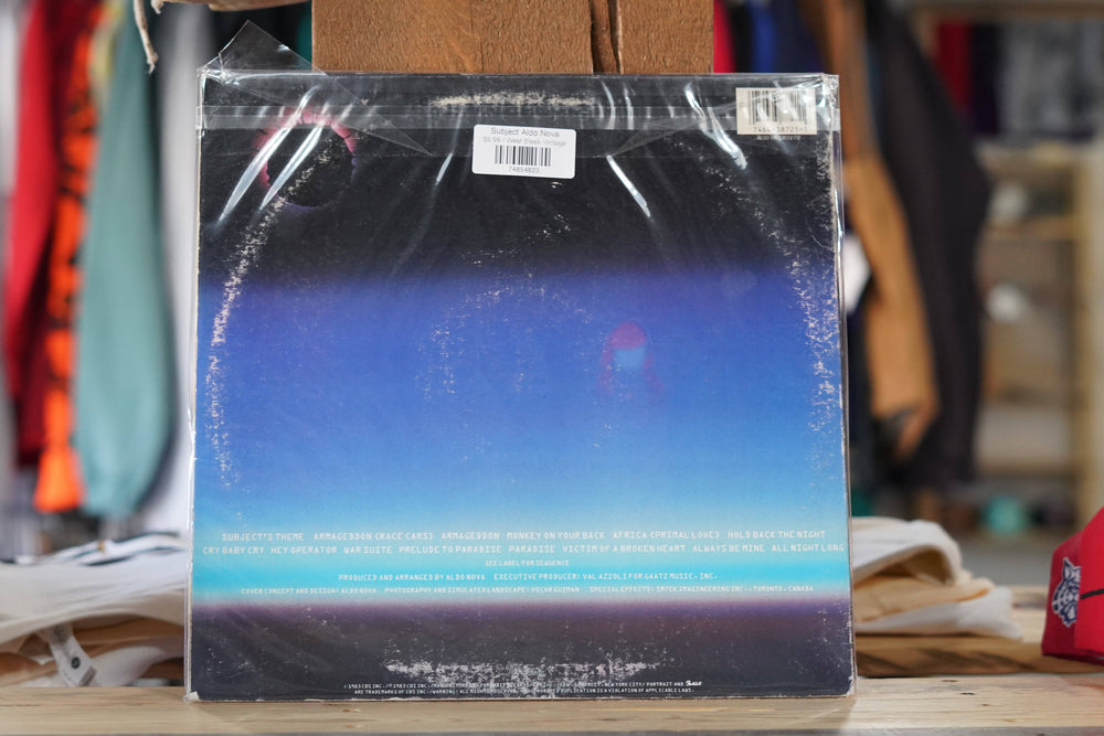 Subject Aldo Nova - West Block Vintage