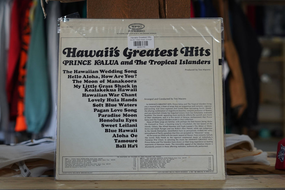 Hawaiis Greatest Hits - West Block Vintage