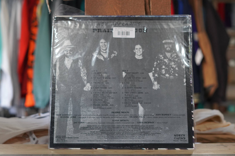 Now Appearing Prairie Moon - West Block Vintage