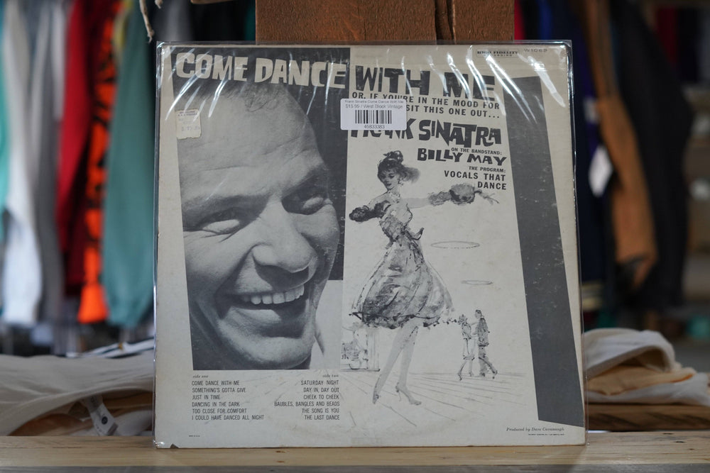 Frank Sinatra Come Dance With Me - West Block Vintage
